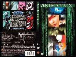 dvd, Animatrix, okładka